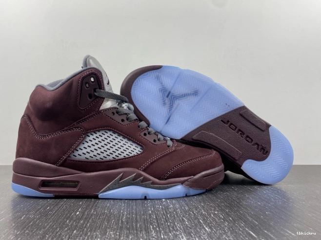 Reps TBK DZ4131-600 Air 5 Jordan Burgundy 0806